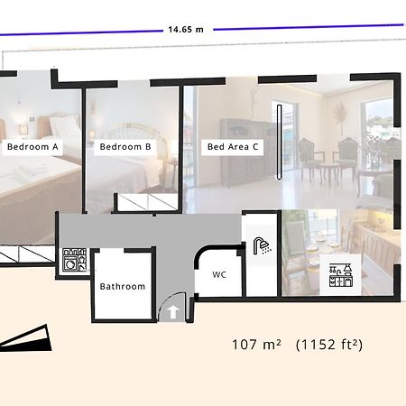 Friends & Family Apartment Atena Exterior foto